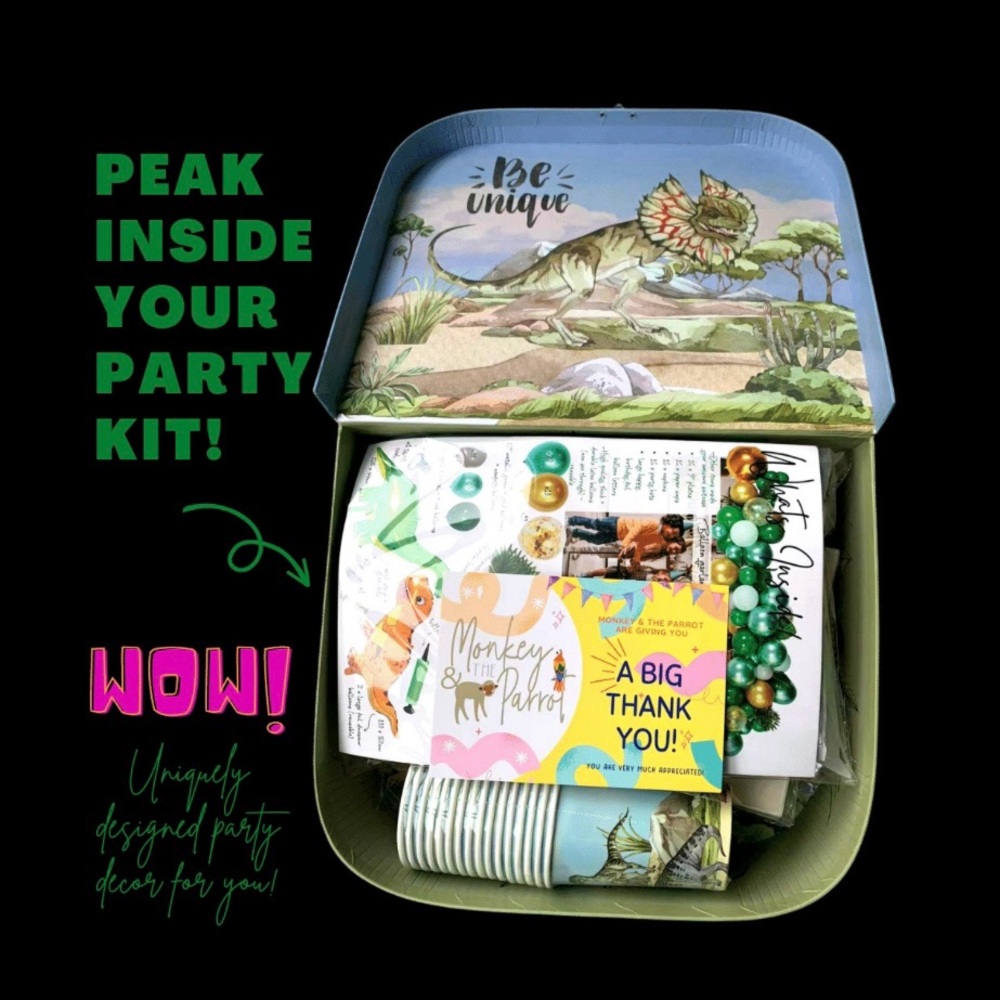 New 238pcs Dinosaur Balloon Party Set/Kit